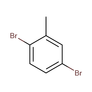 1,4-Dibromo-2-methylbenzene,CAS No. 615-59-8.