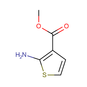 Methyl 2-aminothiophene-3-carboxylate,CAS No. 4651-81-4.