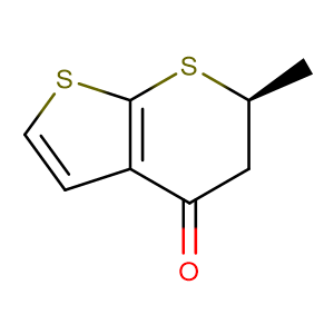 (S)-6-Methyl-5,6-dihydro-4H-thieno[2,3-b]thiopyran-4-one,CAS No. 147086-79-1.
