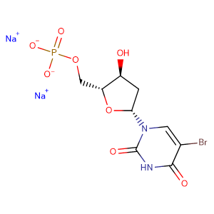 5-Bromo-2'-deoxy-5'-uridylic acid disodium salt,CAS No. 51432-32-7.
