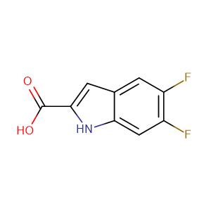 5,6-Difluoro-1H-indole-2-carboxylic acid,CAS No. 169674-35-5.
