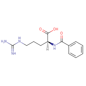 N-Benzoyl-L-arginine,CAS No. 154-92-7.