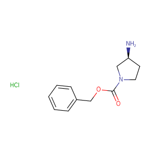 (S)-1-Cbz-3-Aminopyrrolidine hydrochloride,CAS No. 550378-39-7.