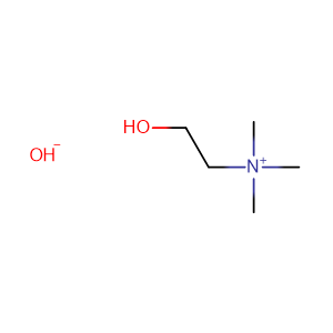 Choline hydroxide,CAS No. 123-41-1.