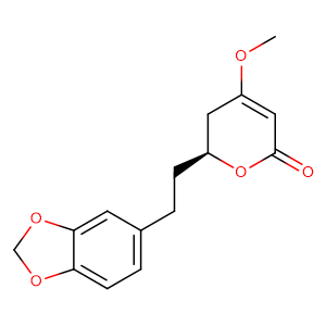 Dihydromethysticin,CAS No. 19902-91-1.