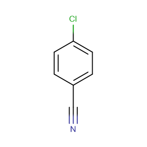 4-Chlorobenzonitrile,CAS No. 623-03-0.