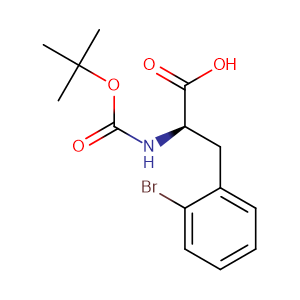 N-Boc-D-2-bromophenylalanine,CAS No. 261360-76-3.