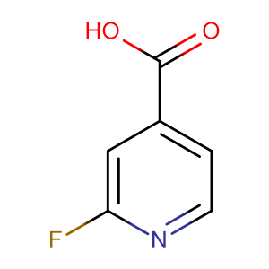 2-Fluoroisonicotinic acid,CAS No. 402-65-3.