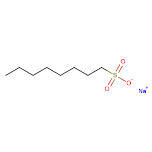 Sodium 1-octanesulfonate,CAS No. 5324-84-5.