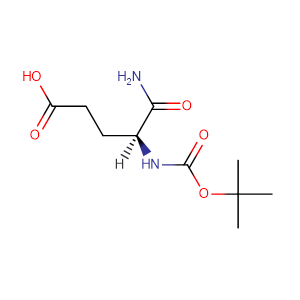 (4S)-4-(N-tert-butoxycarbonylamino)-4-(carbamoyl)butanoic acid,CAS No. 18800-74-3.