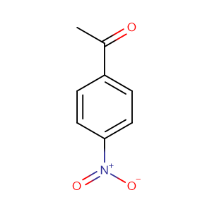 4-Nitroacetophenone,CAS No. 100-19-6.