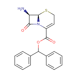 (6R,7R)-Benzhydryl 7-amino-8-oxo-5-thia-1-azabicyclo[4.2.0]oct-2-ene-2-carboxylate,CAS No. 36923-21-4.