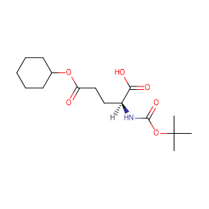 Boc-L-glutamic acid 5-cyclohexyl ester,CAS No. 73821-97-3.