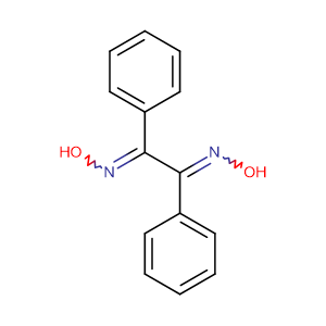 1,2-diphenylethane-1,2-dione dioxime,CAS No. 23873-81-6.