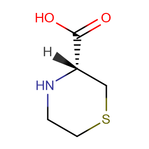 (3R)-Thiomorpholinecarboxylic acid,CAS No. 65527-54-0.