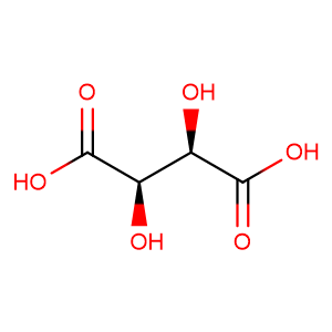 (2R,3R)-2,3-Dihydroxysuccinic acid,CAS No. 87-69-4.