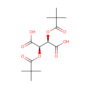 (-)-Dipivaloyl-L-tartaric Acid,CAS No. 65259-81-6.