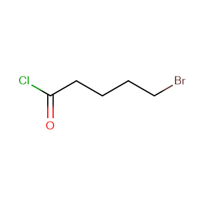 5-Bromovalerylchloride,CAS No. 4509-90-4.