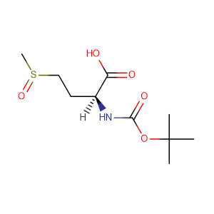 Boc-L-methionine sulfoxide,CAS No. 34805-21-5.