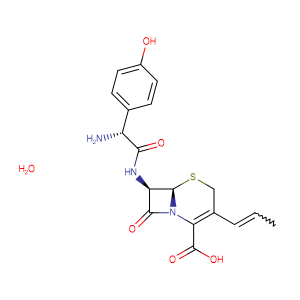 Cefprozil hydrate,CAS No. 121123-17-9.
