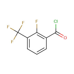 2-fluoro-3-(trifluoromethyl)benzoyl chloride,CAS No. 208173-19-7.