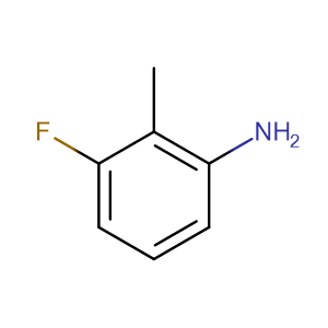 3-Fluoro-2-methylaniline,CAS No. 443-86-7.