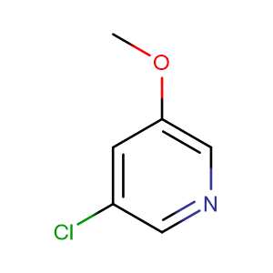 3-Chloro-5-methoxypyridine,CAS No. 95881-83-7.