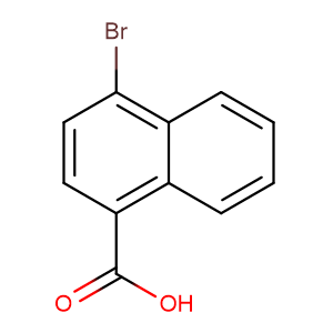 4-Bromo-1-naphthalenecarboxylic acid,CAS No. 16650-55-8.