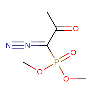 (1-Diazo-2-oxo-propyl)-phosphonic acid dimethyl ester,CAS No. 90965-06-3.