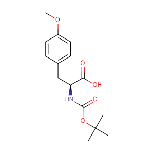 (2S)-2-[(tert-Butoxycarbonyl)amino]-3-(4-methoxyphenyl)propanoic acid,CAS No. 53267-93-9.