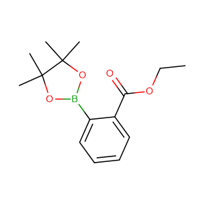 2-Ethoxycarbonylphenylboronic acid pinacol ester,CAS No. 269409-99-6.