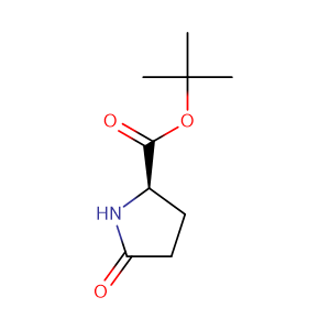 tert-butyl D-pyroglutamate,CAS No. 205524-46-5.