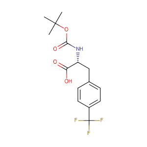 Boc-4-(trifluoromethyl)-D-phenylalanine,CAS No. 82317-83-7.