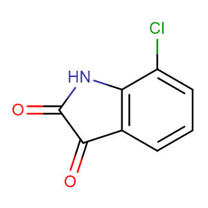 7-Chloroisatin,CAS No. 7477-63-6.