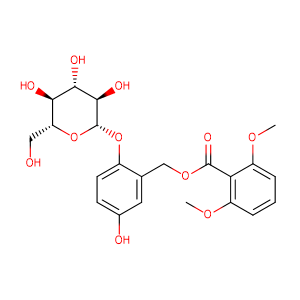 Curculigoside,CAS No. 85643-19-2.