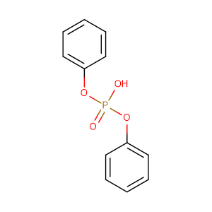 phosphoric acid diphenyl ester,CAS No. 838-85-7.