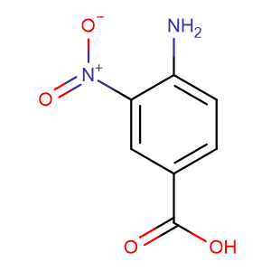 4-Amino-3-nitrobenzoic acid,CAS No. 1588-83-6.