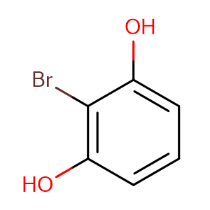 2-bromobenzene-1,3-diol,CAS No. 6751-75-3.