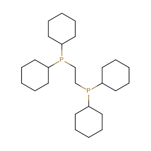 1,2-Bis(dicyclohexylphosphino)ethane,CAS No. 23743-26-2.