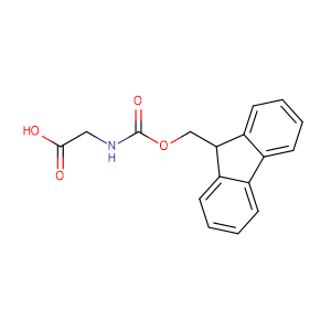 N-(9-fluorenylmethoxycarbonyl)glycine,CAS No. 29022-11-5.