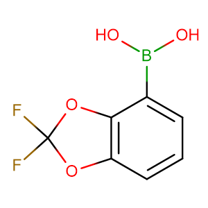 (2,2-Difluorobenzo[d][1,3]dioxol-4-yl)boronic acid,CAS No. 126120-87-4.
