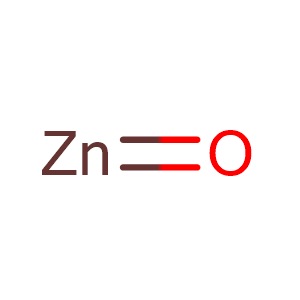 Zinc oxide,CAS No. 1314-13-2.