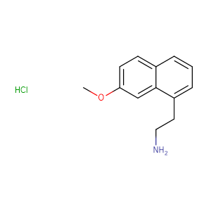 2-(7-Methoxynaphthalen-1-yl)ethanamine hydrochloride,CAS No. 139525-77-2.
