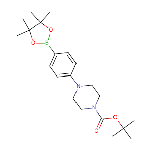 4 - (4 - Boc - piperazinyl)phenylboronic acid pinacol ester,CAS No. 470478-90-1.
