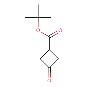 T-butyl-3-oxocyclobutanecarboxylate,CAS No. 145549-76-4.