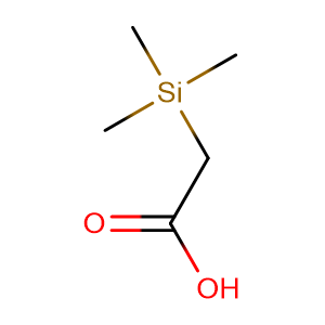 (Trimethylsilyl)acetic acid,CAS No. 2345-38-2.