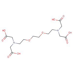 Ethylenebis(oxyethylenenitrilo)tetraacetic acid,CAS No. 67-42-5.