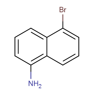5-Bromo-naphthalen-1-ylamine,CAS No. 4766-33-0.