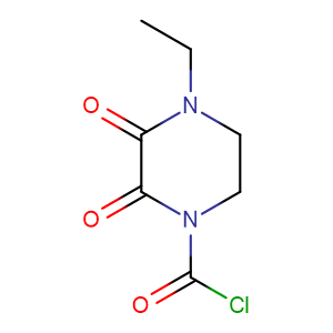 4-Ethyl-2,3-dioxo-1-piperazine carbonyl chloride,CAS No. 59703-00-3.
