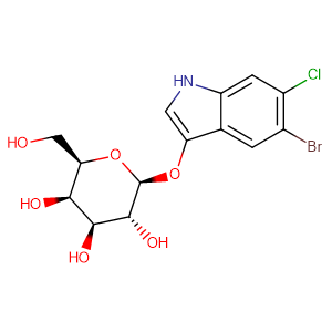 5-Bromo-6-chloro-3-indolyl-beta-D-galactoside,CAS No. 93863-88-8.